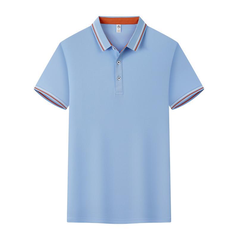 Polo-Shirt aus Baumwollmischung mit Kragen – Bild 3 | LuxeStyle