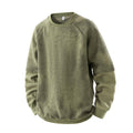 Loose-fit Camouflage Pullover mit Rundhals