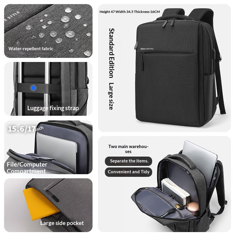 Business-Backpack mit Laptopfach – Bild 7 | LuxeStyle