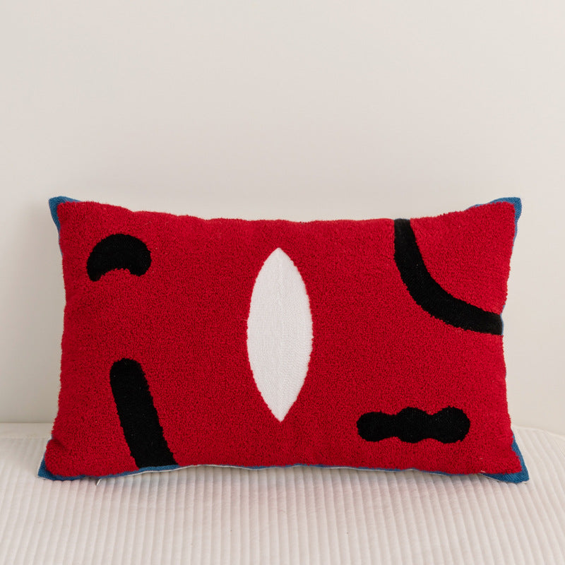 Abstrakter Baumwoll-Kissenbezug fürs Sofa