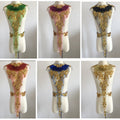 Pailletten Blumen Gaze Stickerei Applikation | LuxeStyle