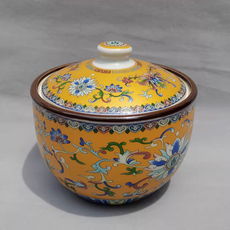 Keramik Suppenschale mit Emaille-Glasur – Bild 5 | LuxeStyle