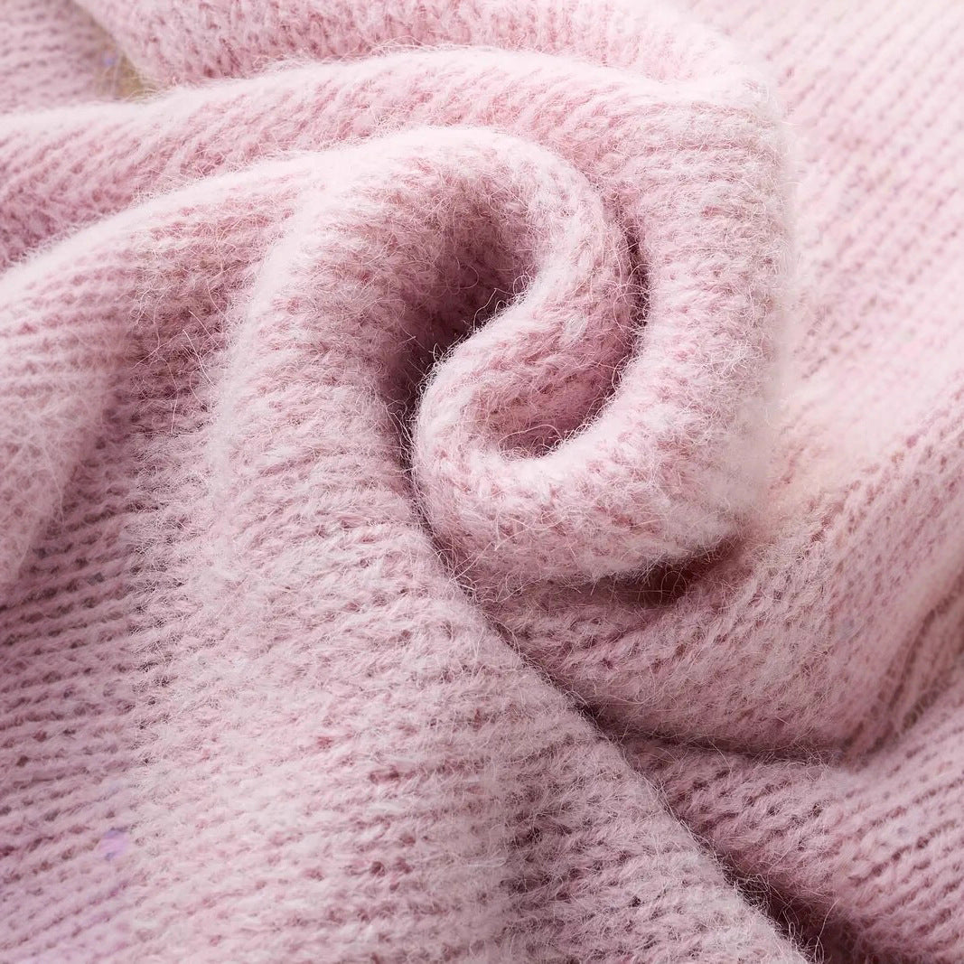 Vielseitiger Damen Pullover mit Rundhals