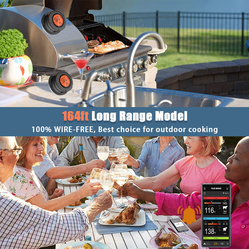 Kabelloses Bluetooth Grill-Thermometer – Bild 2 | LuxeStyle