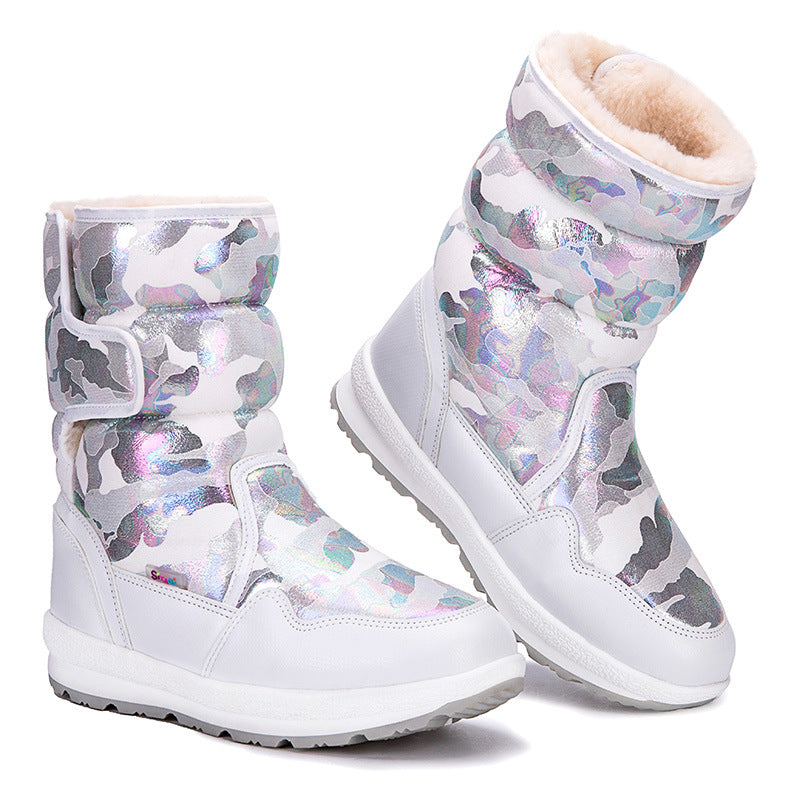 Gefütterte, wasserdichte Winterstiefel für Kinder – Bild 5 | LuxeStyle