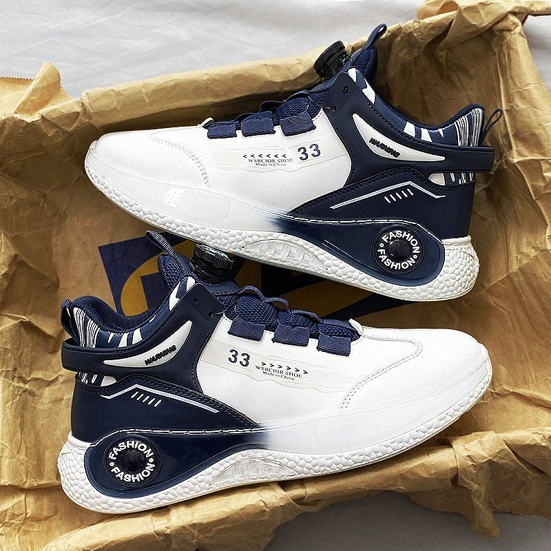 Sportliche Herren-Sneaker mit Drehverschluss