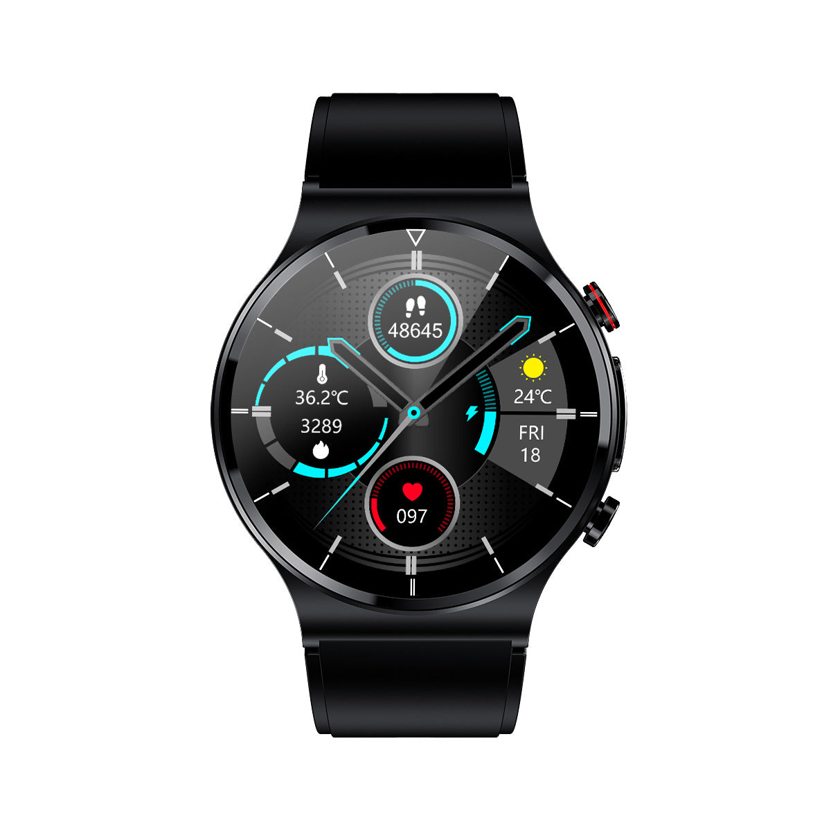 Smartwatch mit EKG, kabellosem Laden – Bild 9 | LuxeStyle