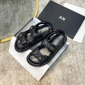 Runde Zehen-Buckle Sandalen – Bild 7 | LuxeStyle