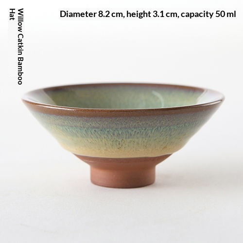 Zisha Keramik Gongfu Teetasse – Tenmoku Glasur