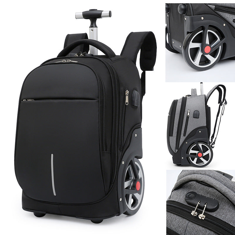 Trolley Rucksack für Schüler, gross