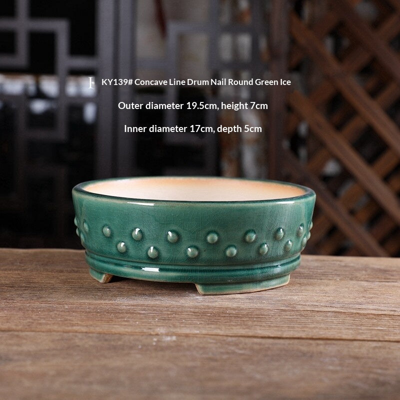 Keramikschale flach – diverse Designs