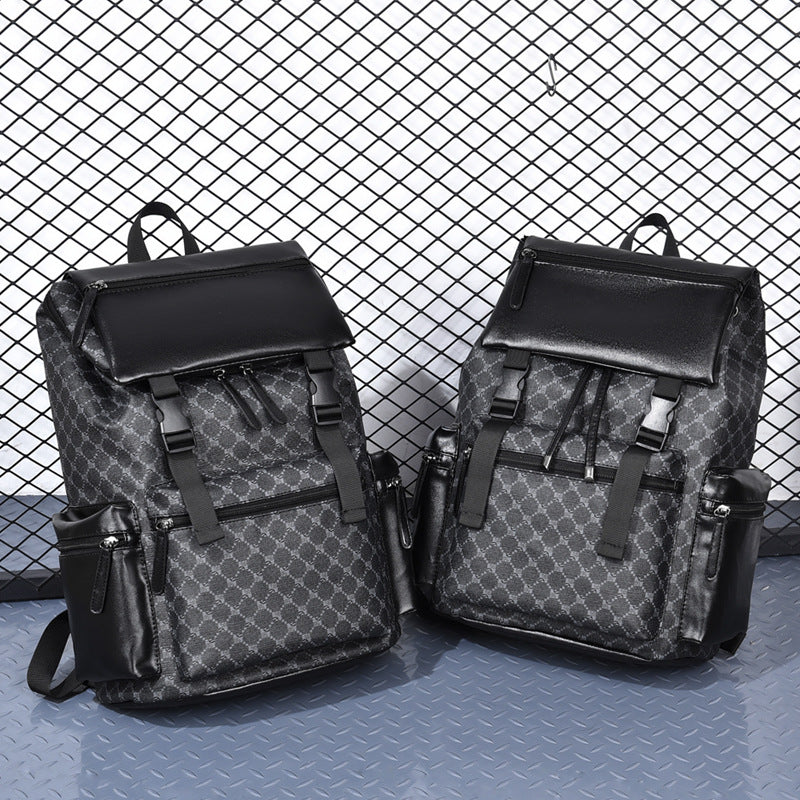 Herren Freizeit- und Reise-Rucksack mit USB-Anschluss – Bild 7 | LuxeStyle