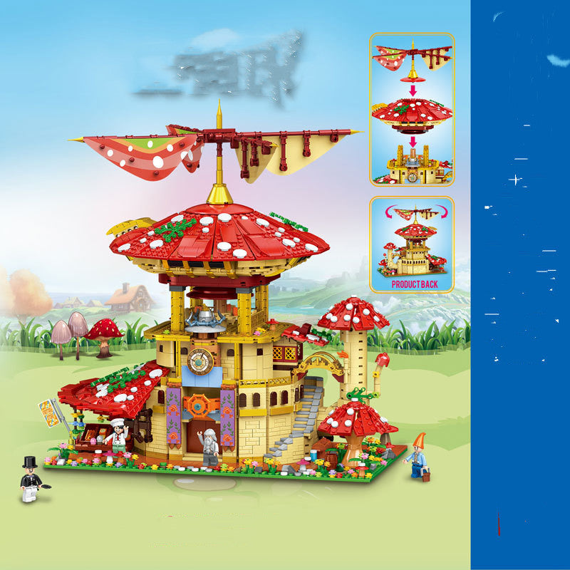 Pilz-Mädchen Puzzle Bausteine – Bild 5 | LuxeStyle