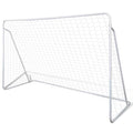 Fussballtor 240x90x150 cm Stahl