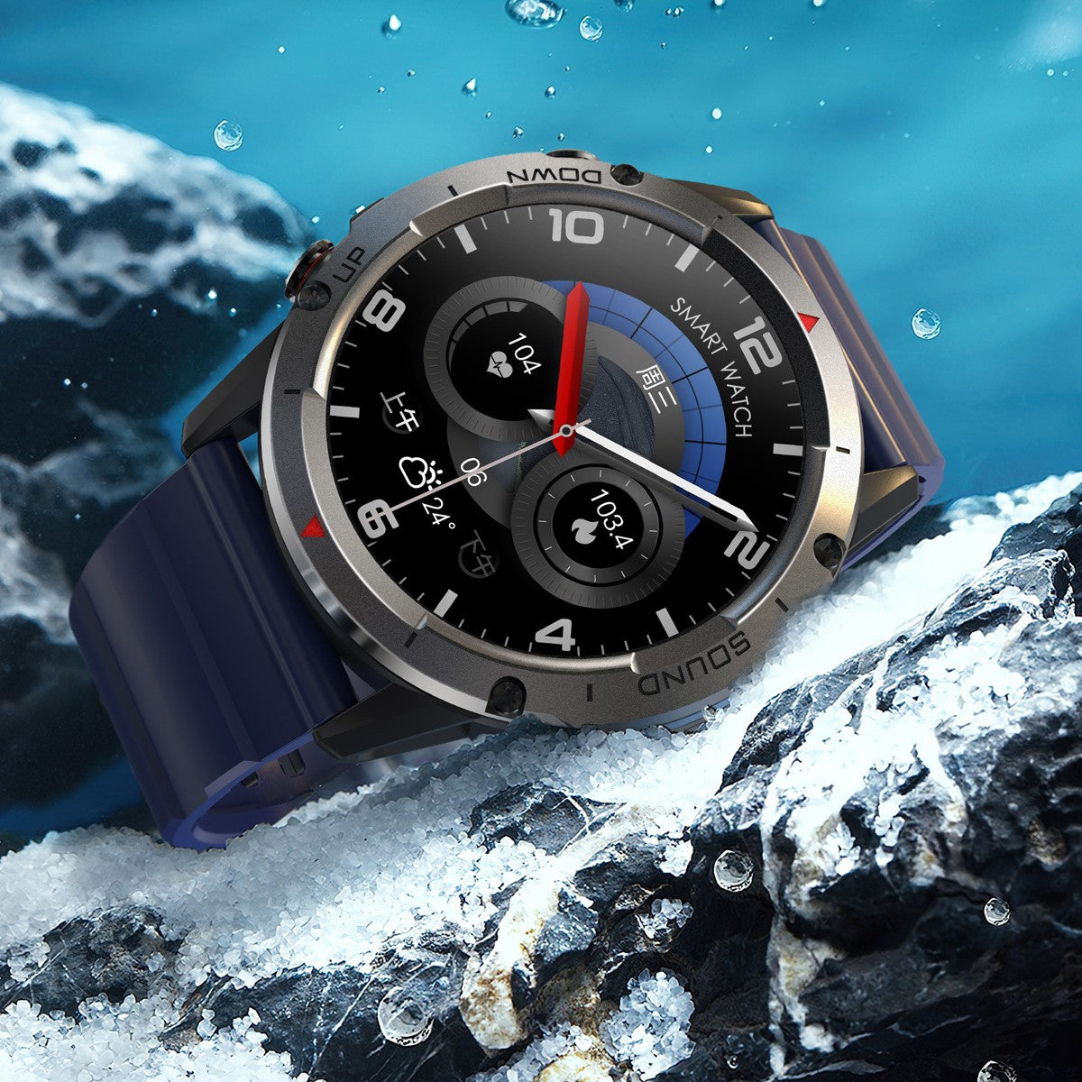 Smart Silicone Uhr mit Bluetooth‑Anruf – Bild 11 | LuxeStyle