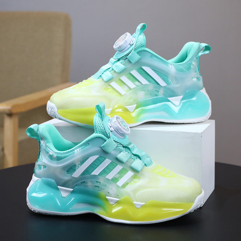 Kinder-Lauflernschuhe mit Drehverschluss