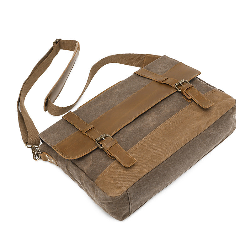 Retro Postmann Umhängetasche – Bild 4 | LuxeStyle