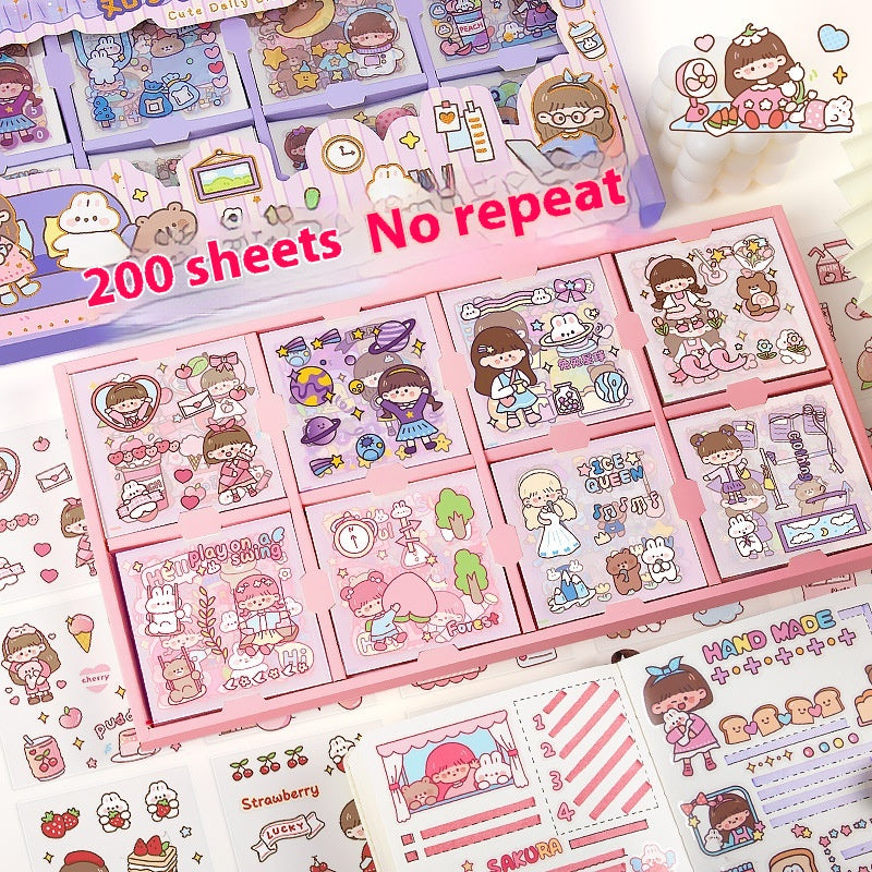 Notizbuch-Sticker-Set | LuxeStyle