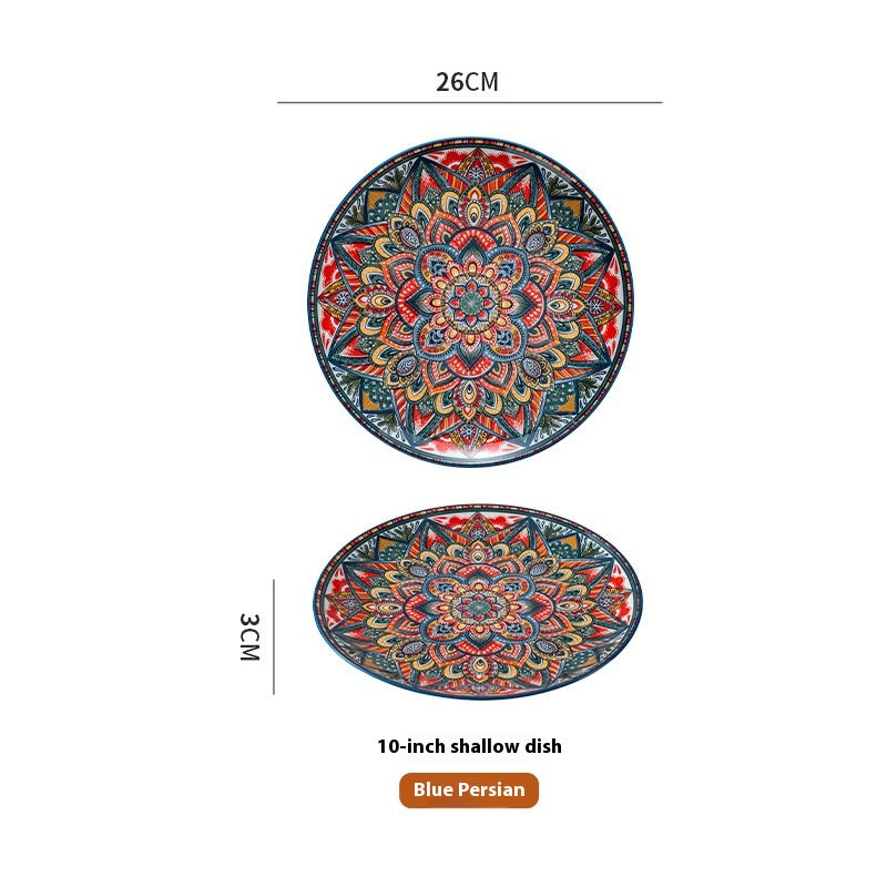 Keramik-Servierplatte «New Bohemian» – Bild 7 | LuxeStyle