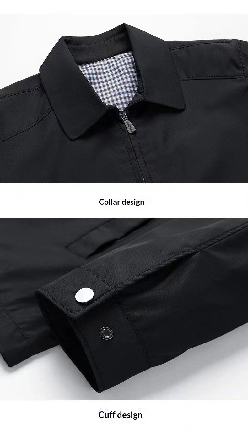 Business-Freizeitjacke mit Stehkragen für Herren