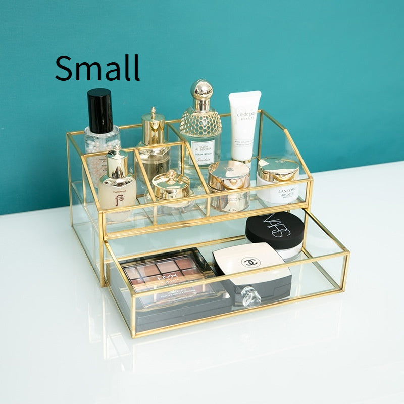Nordische Glas-Aufbewahrungsbox für Kosmetik – Bild 3 | LuxeStyle