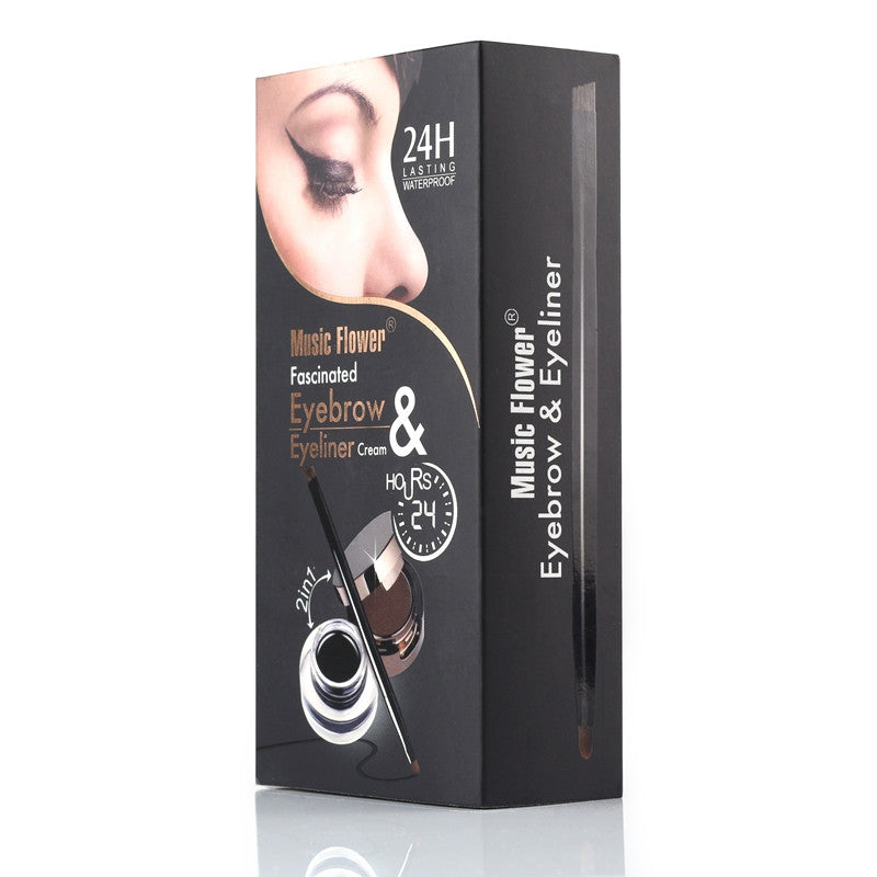 Music Flower Gel Eyeliner & Augenbrauenpuder – Bild 4 | LuxeStyle