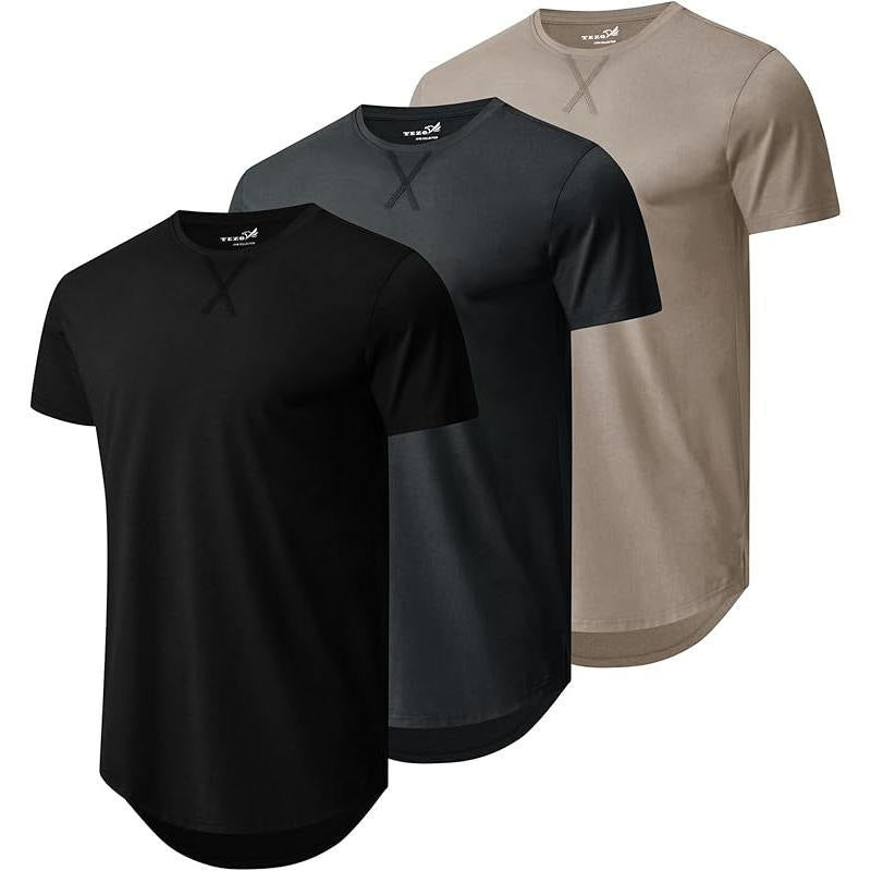 Lässiges Kurzarm-Shirt aus Baumwoll-Mix