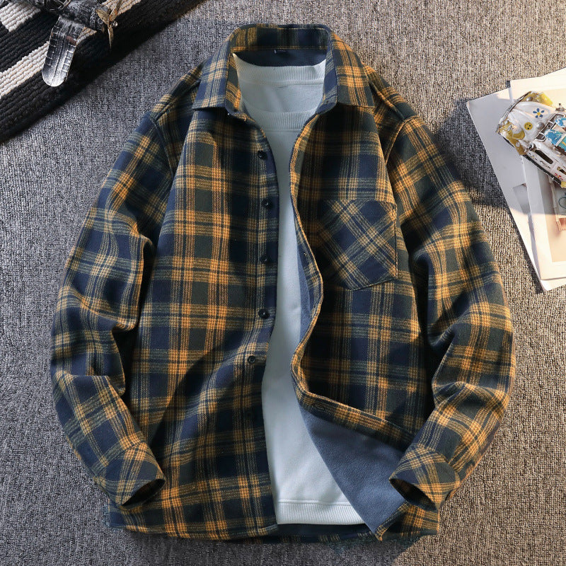 Herren Flannelhemd mit Fleecefutter – Bild 8 | LuxeStyle