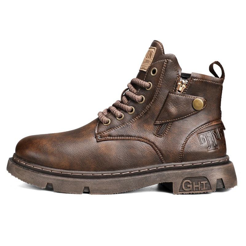 Retro Britische Martin Boots für Herren