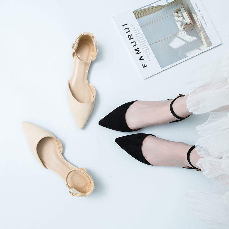 Spitze Sandalen mit Fesselriemen – Bild 5 | LuxeStyle