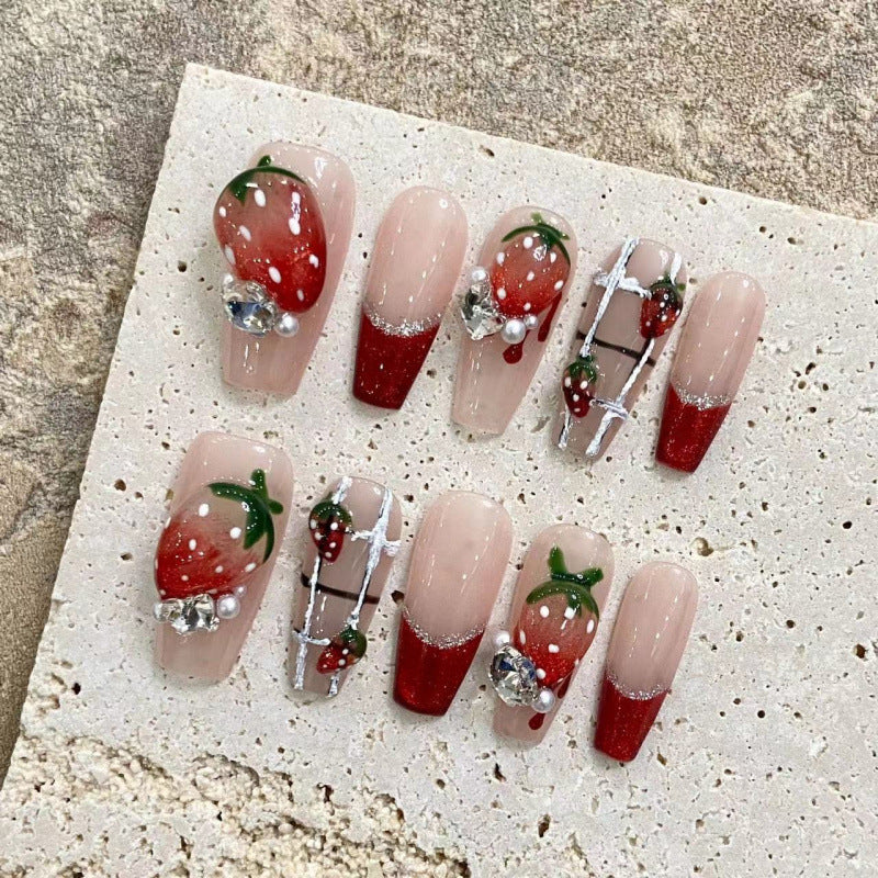 Nagelart Blumen Motiv
