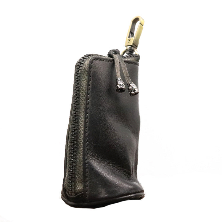 Männer-Clutch aus Rindsleder, groß