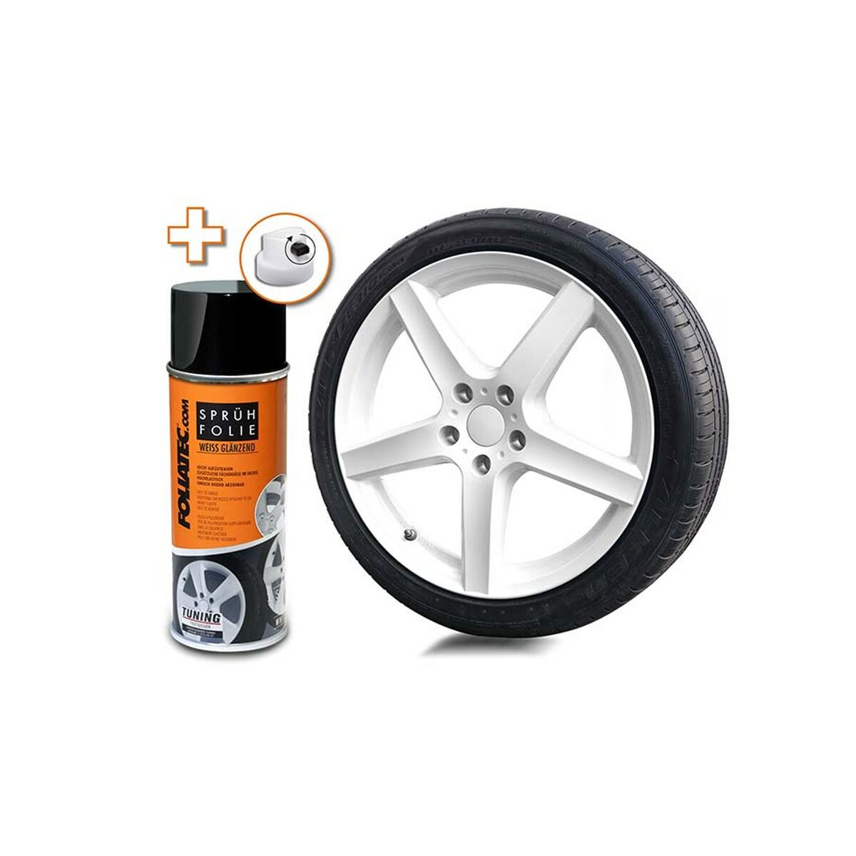 Flüssiggummi für Autos Foliatec Weiß Brillant 400 ml