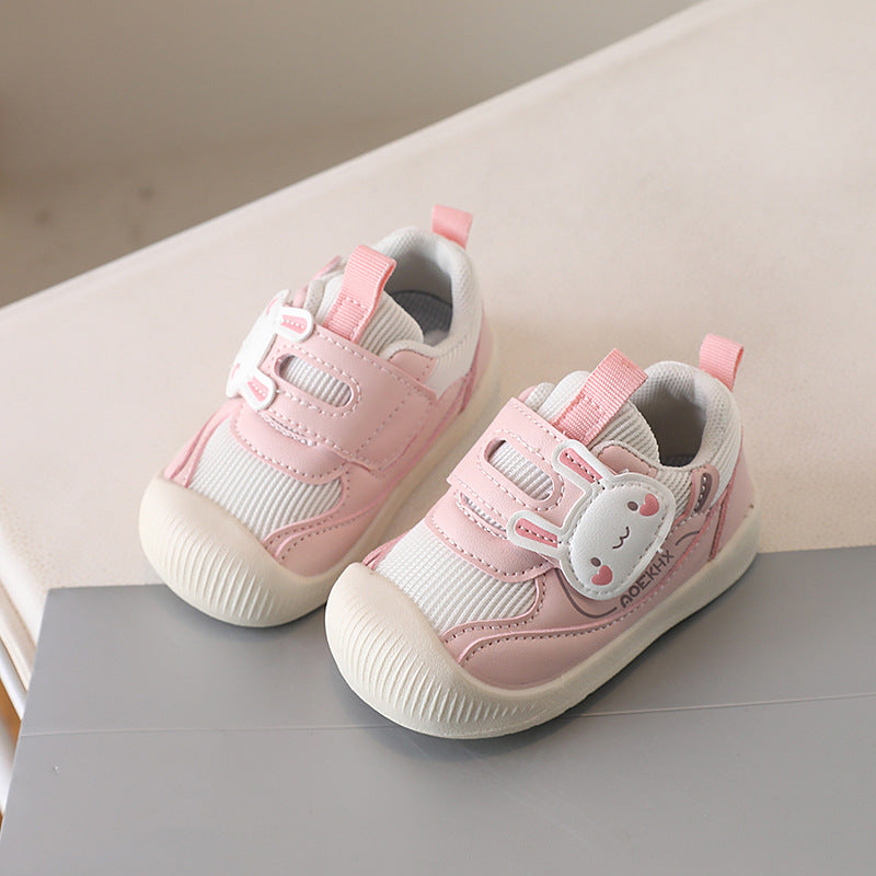 Baby Mädchen Lauflernschuhe mit weicher Sohle