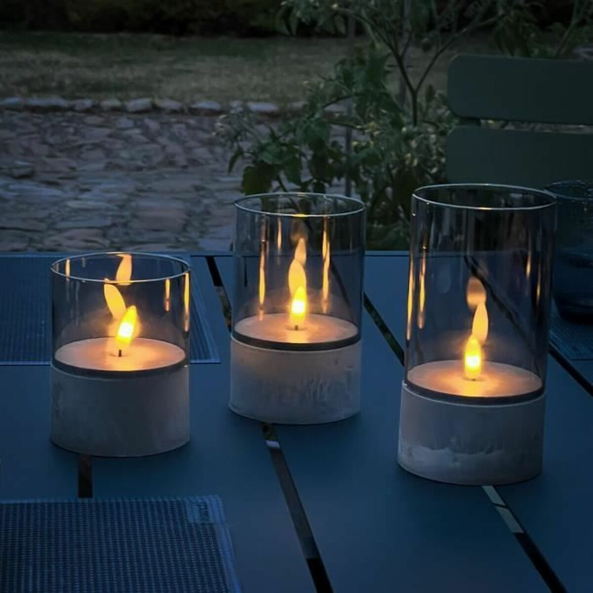 LED-Kerzen «Cosy» · 3er-Set, flammenlos