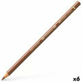 Buntstifte Faber-Castell Polychromos Braun 6 Stücke