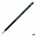 Bleistift Faber-Castell 9000 Ökologisch Sechseckig 5H (12 Stück)