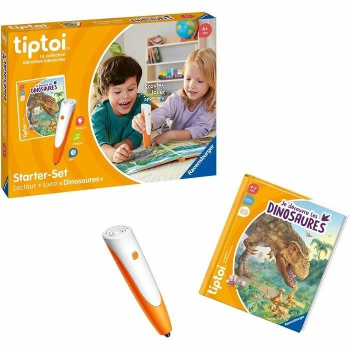 Lernspiel Ravensburger tiptoi® Starter Dino- (FR)