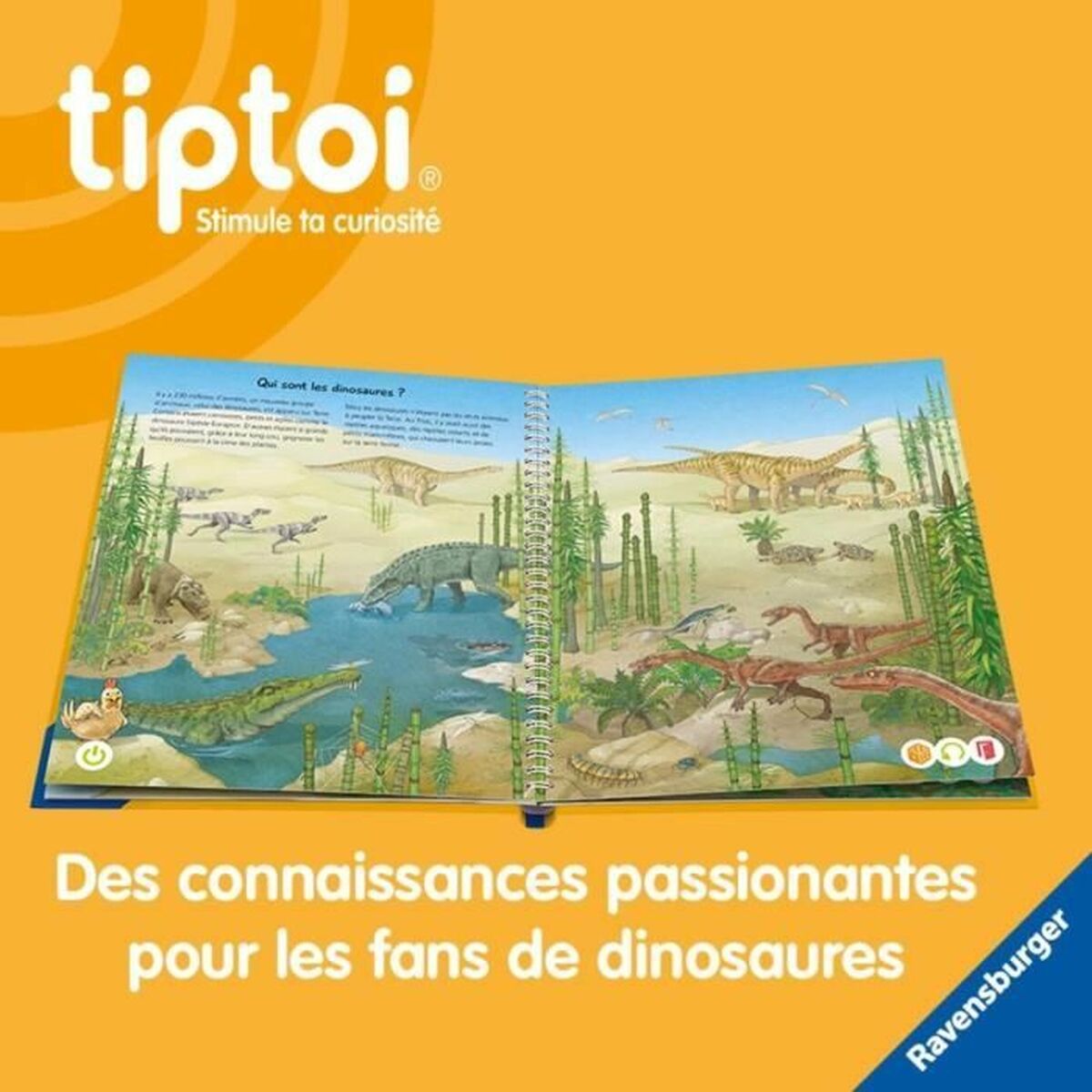 Lernspiel Ravensburger tiptoi® Starter Dino- (FR)