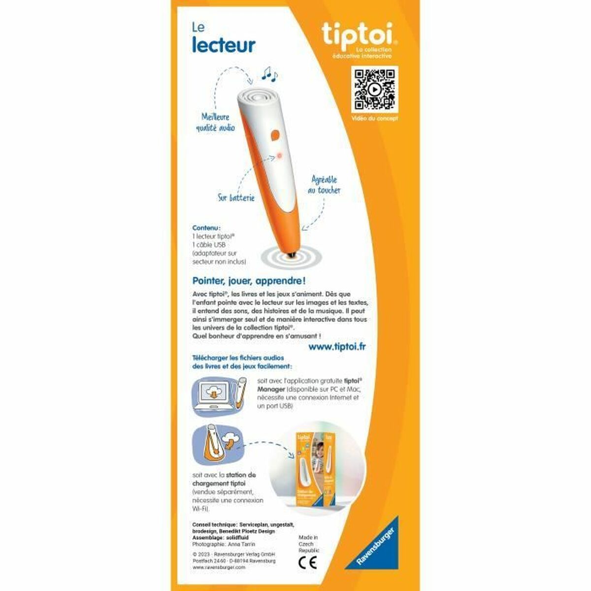 Lernspiel Ravensburger tiptoi® Lecteur (FR)