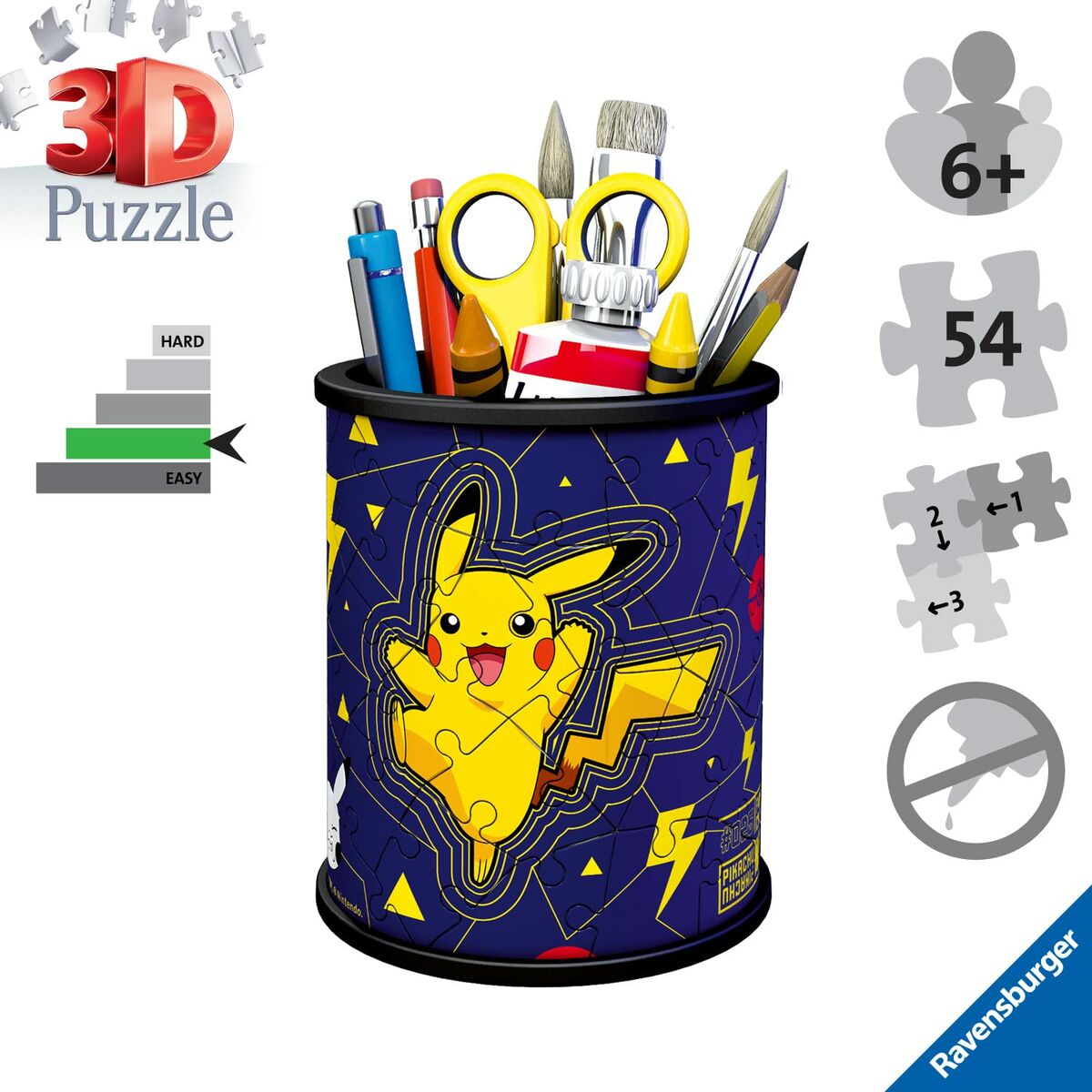 3D Puzzle Ravensburger Iceland: Kirkjuffellsfoss 54 Stücke 3D Bleistif