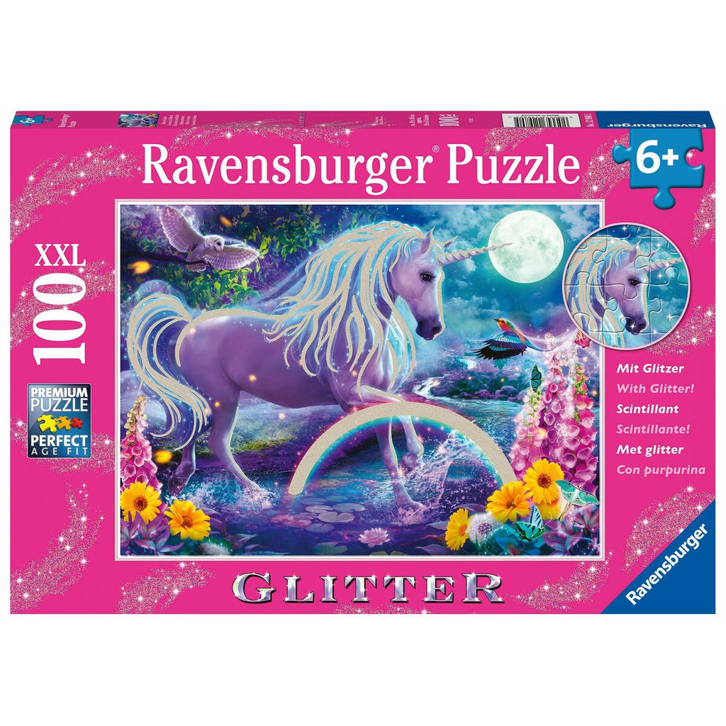Puzzle Ravensburger Einhorn Glitzernd XXL 100 Stücke