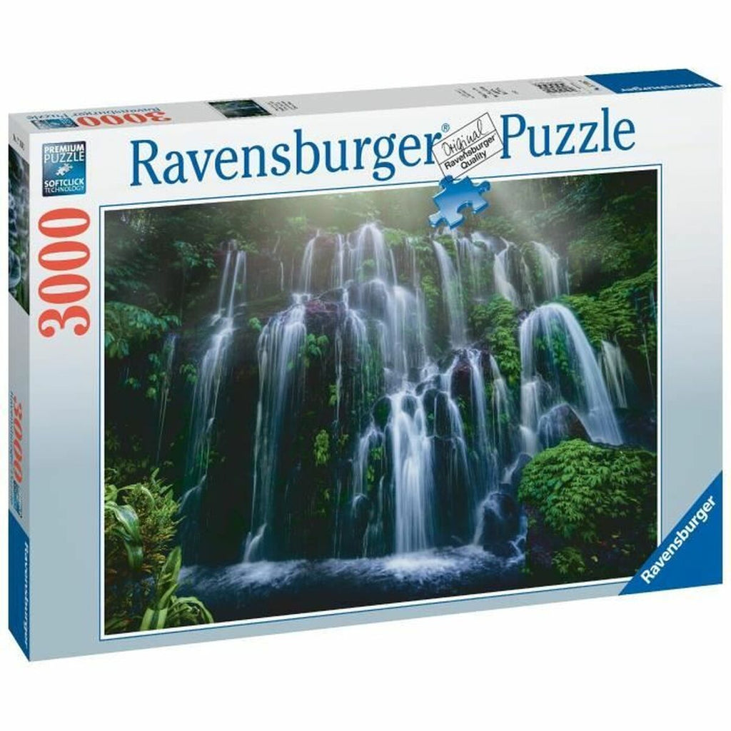 Puzzle Ravensburger Chutes d'eau, Bali Paysage et nature 3000 Stücke