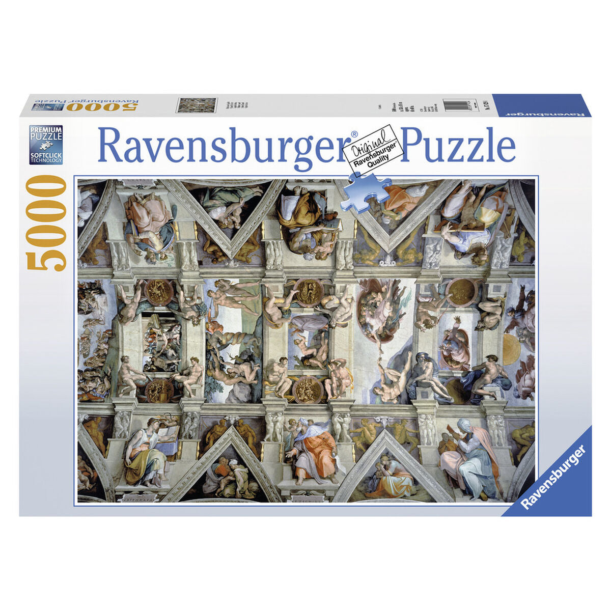 Puzzle Ravensburger The Sistine Chapel - Michelangelo 5000 Stücke