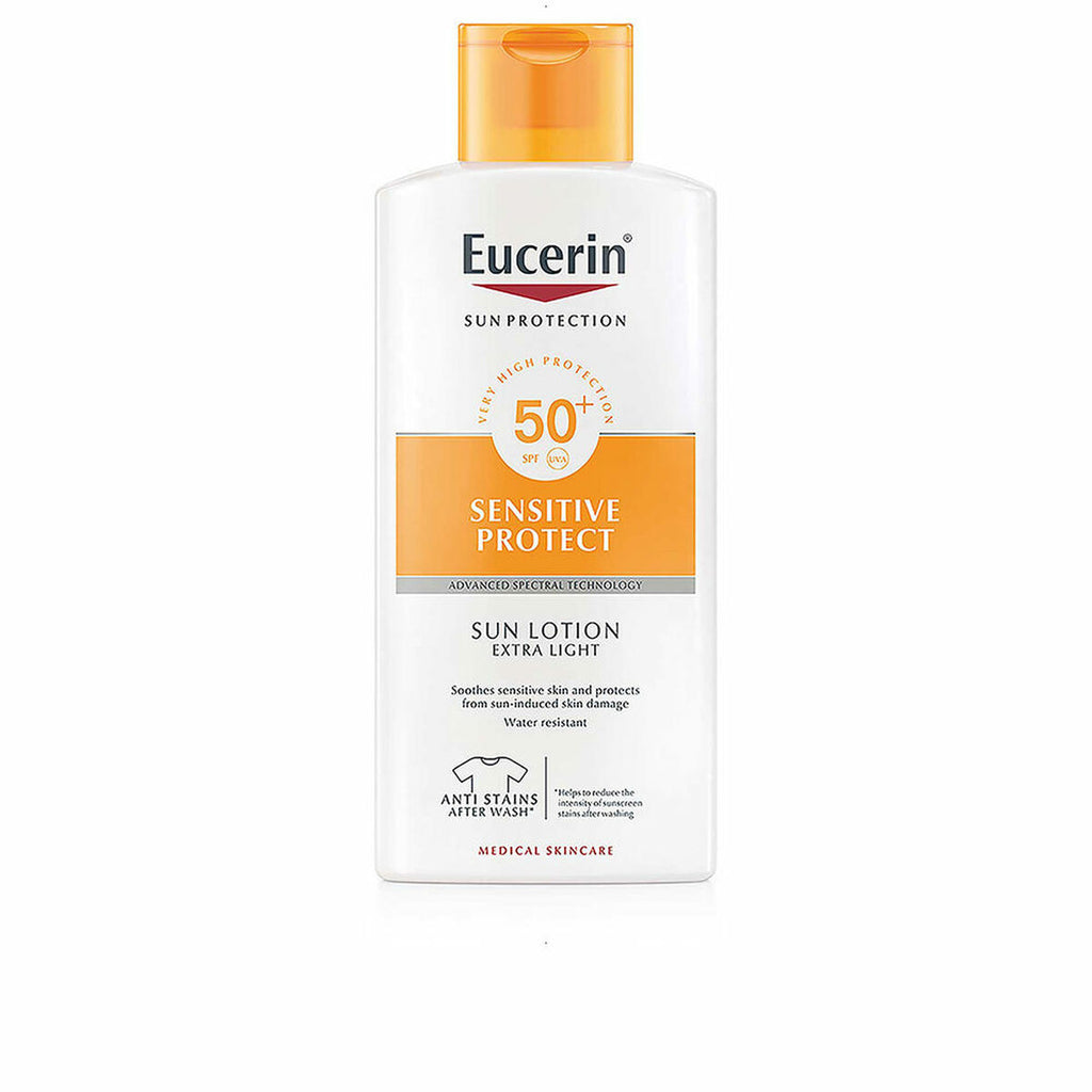 Sonnenlotion Sensitive Protect Eucerin Spf 50 SPF 50+