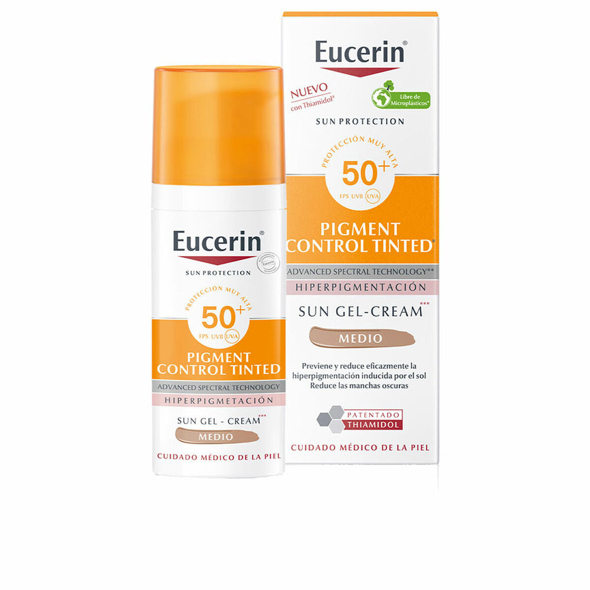 Sonnenschutzcreme für das Gesicht Eucerin Sun Protection Medium Spf 50