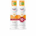 Körper-Sonnenschutzspray Eucerin Sensitive Protect 200 ml x 2 Trocken