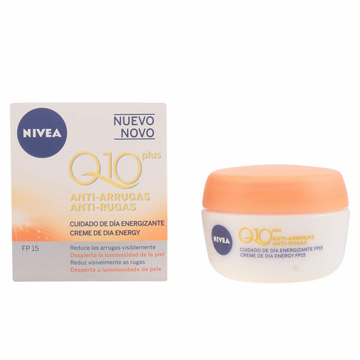 Anti-Falten Energizing Creme Nivea Q10+ Spf 15 50 ml