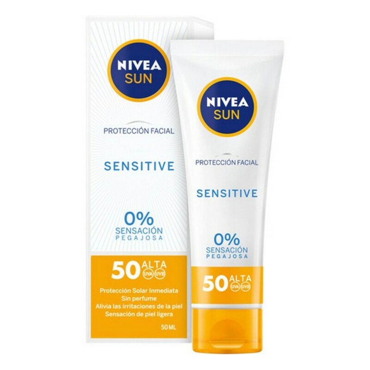 Sonnenschutzcreme für das Gesicht Nivea Spf 50 50 ml