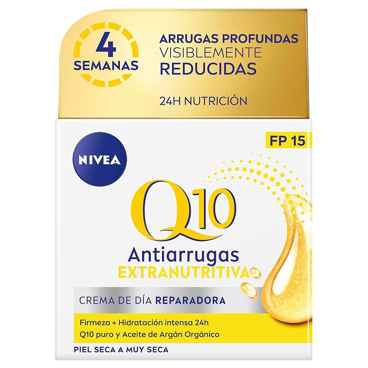 Anti-Falten Creme Nivea Q10+ Spf 15 50 ml